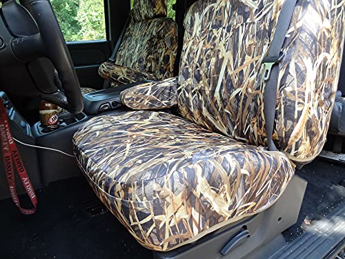 Camouflage Seat Covers for Chevy and GMC Trucks