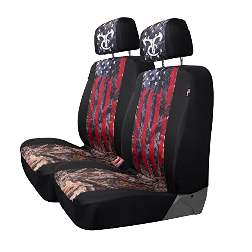 TrueTimber 2-Piece Kanati Freedom Camo Seat Covers