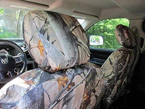 Gray Waterproof Durafit Seat Covers for 2013-2021 Dodge Ram