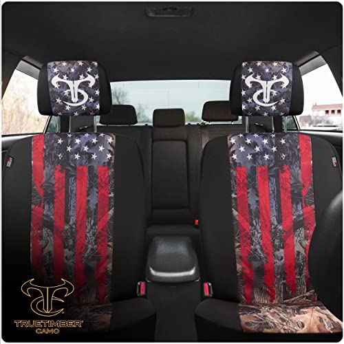 TrueTimber 2-Piece Kanati Freedom Camo Seat Covers
