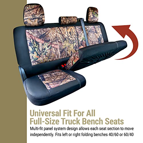 Mossy Oak Camo Truck Bench Seat Cover - Full-Size Trucks