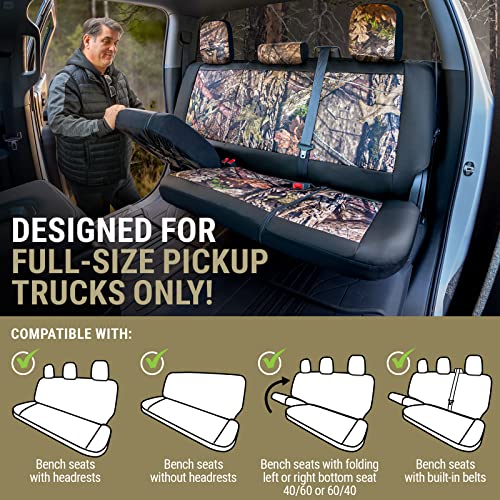 Mossy Oak Camo Truck Bench Seat Cover - Full-Size Trucks