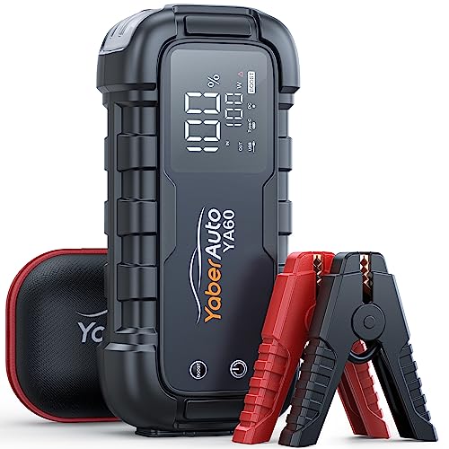 YaberAuto 6000A Portable Car Jump Starter Kit