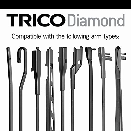 TRICO Diamond High Performance Wiper Blades Set, 26" & 22