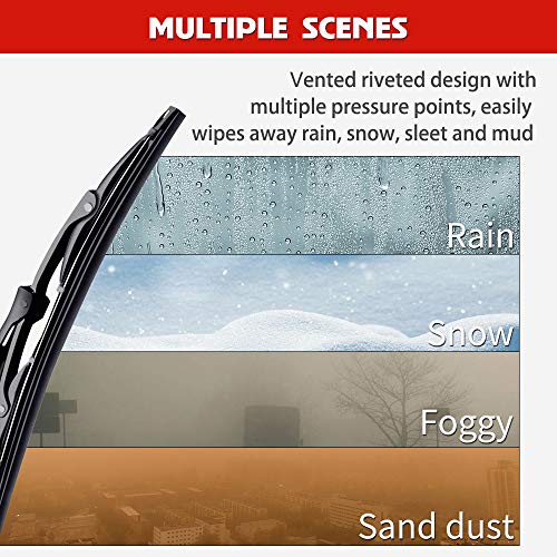 OTUAYAUTO Front Window Wiper Blades for Dodge Ram