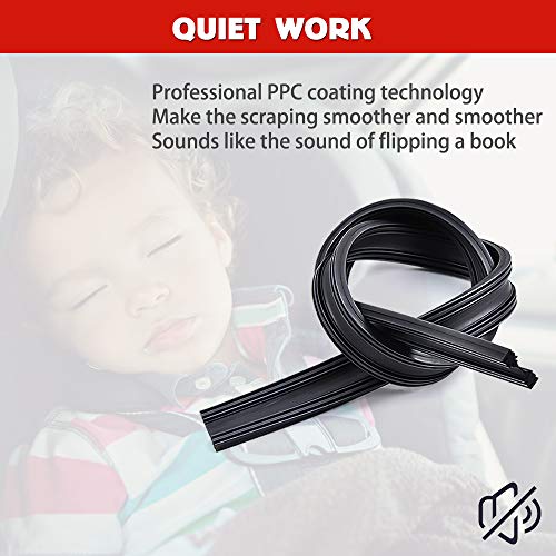 OTUAYAUTO Front Window Wiper Blades for Dodge Ram