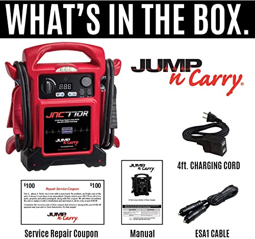 Clore Jump-N-Carry JNC770R Peak Amp Jump Starter