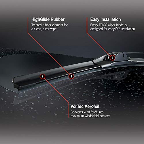 TRICO Diamond High Performance Wiper Blades Set, 26" & 22