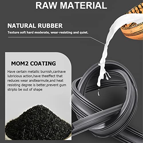 Universal Silicone Car Wiper Blade Refills for Trucks