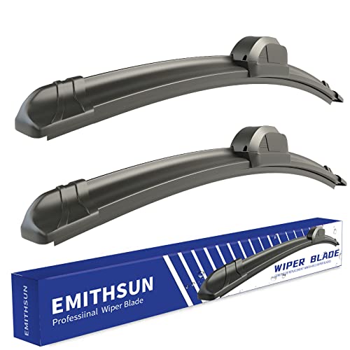 EMITHSUN Premium All-Season 22" Windshield Wiper Blades Pair