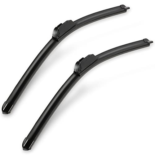 Front Windshield Wiper Blades Pair - 22"+22