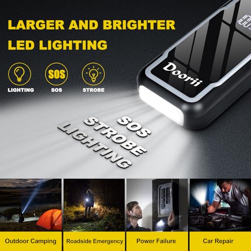 3000A Lithium Car Jump Starter for Trucks, Portable Booster