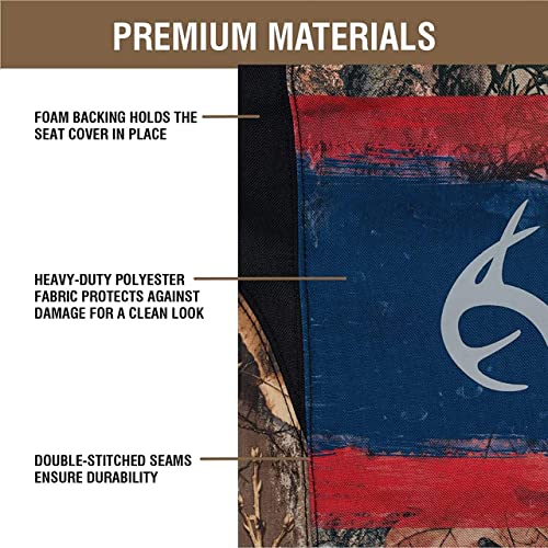 Realtree Camo Waterproof Low Back Seat Cover for Trucks