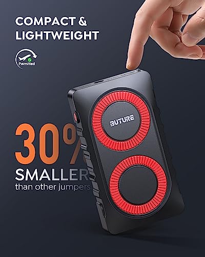 BUTURE Car Jump Starter 1200A Portable Battery Pack
