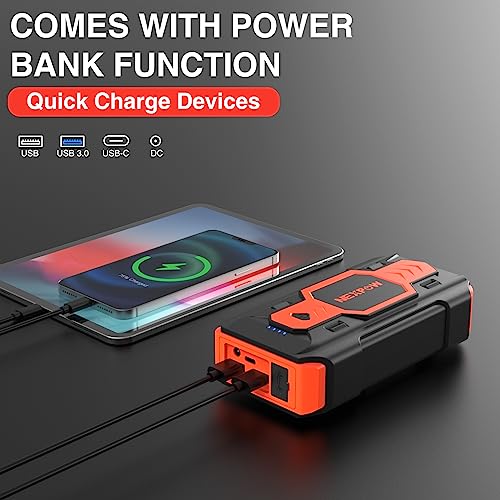NEXPOW 2500A Car Jump Starter with USB Charge