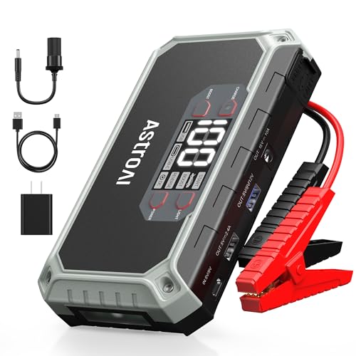 AstroAI 2000A Jump Starter for Trucks, LED Screen