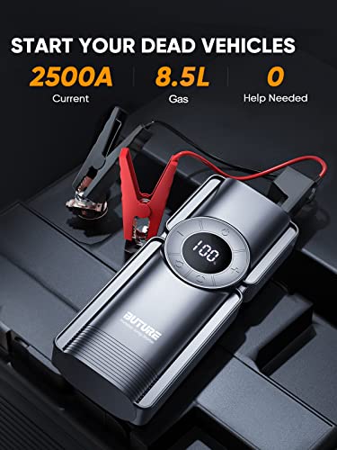 BUTURE Portable Car Jump Starter with Air Compressor