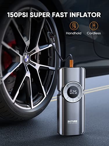 BUTURE Portable Car Jump Starter with Air Compressor