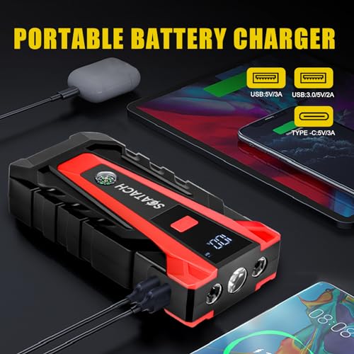 Scatach 011 3000A Car Battery Jump Starter Pack