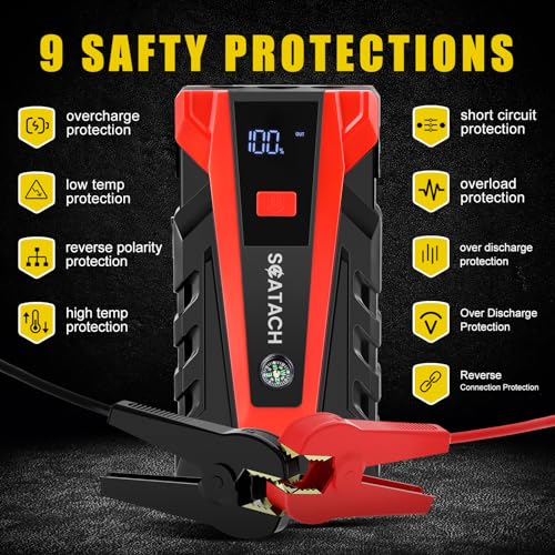 Scatach 011 3000A Car Battery Jump Starter Pack