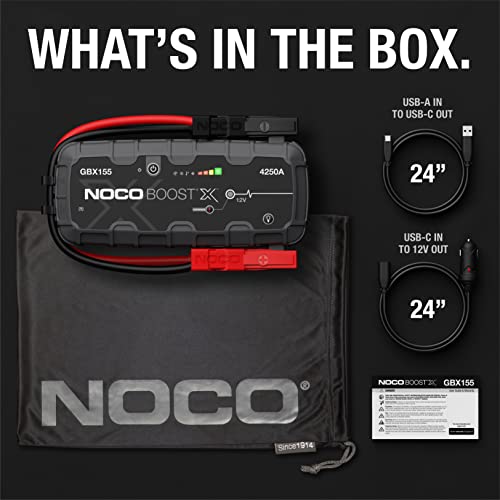 NOCO Boost X GBX155 4250A 12V Jump Starter Pack
