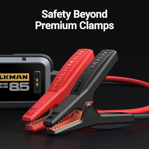 HULKMAN Alpha85 Smart Jump Starter for Trucks - Powerful Booster Pack