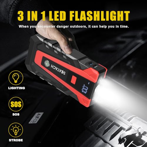 Scatach 011 3000A Car Battery Jump Starter Pack