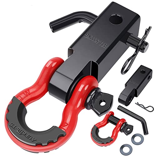 AUTOBOTS 2" Shackle Hitch Receiver- Heavy Duty