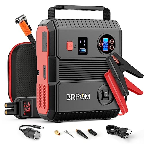 Portable Car Jump Starter with Air Compressor 150PSI