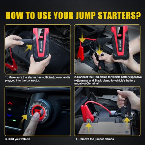 Scatach 011 3000A Car Battery Jump Starter Pack