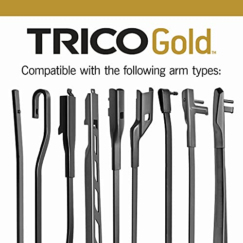 TRICO Gold® 22 Inch Windshield Wiper Blades, Pack of 2