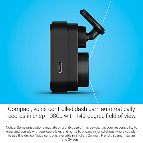 Garmin Dash Cam Mini 2: 1080p, 140-degree FOV