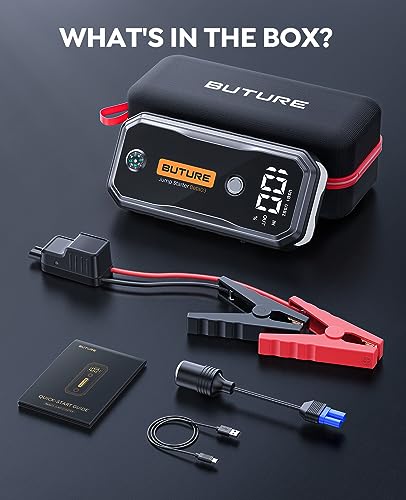 BUTURE 5000A Portable Car Jump Starter - All Gas/10L Diesel
