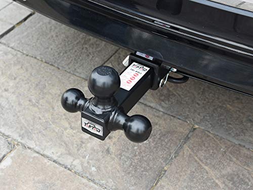 TOPTOW 64172HP Triple Ball Mount Hitch for Trucks