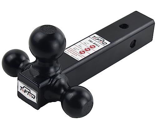 TOPTOW 64172HP Triple Ball Mount Hitch for Trucks