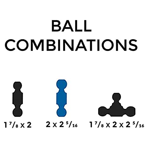 MultiPro Tow & Stow: Dual Ball Hitch Receiver