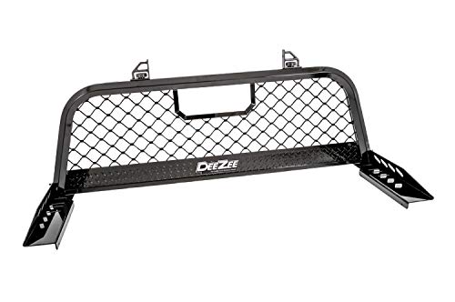 Dee Zee Gloss Black Aluminum Mesh Cab Rack