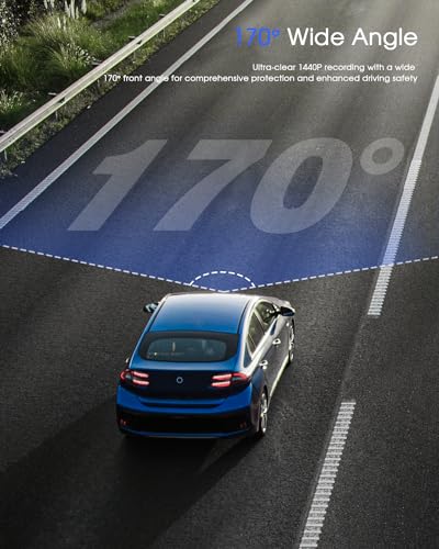 Wi-Fi Dash Cam with GPS, Night Vision, Loop Recording