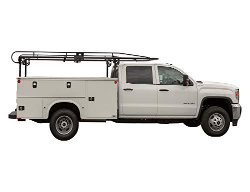 Buyers Black Steel Service Body Ladder Rack - 13.5 ft
