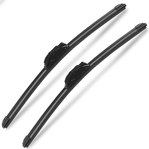 AUTOBOO Premium All-Seasons Truck Windshield Wiper Blades (Pair)