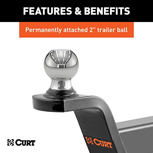 CURT 45155 Fusion Trailer Hitch Mount - 2" Ball