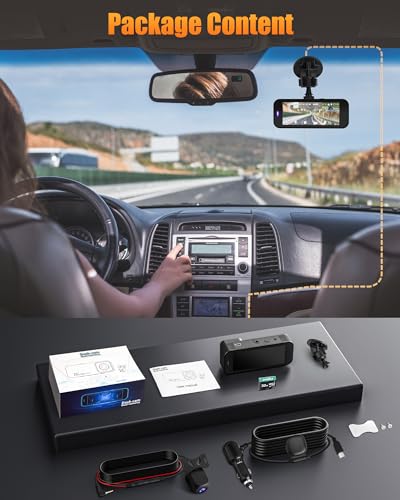 Truck Dash Camera 8K Full UHD Front/Rear Inside