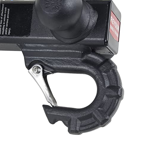 REYSUN Trailer Hitch Tri Ball Mount and Tow Hook