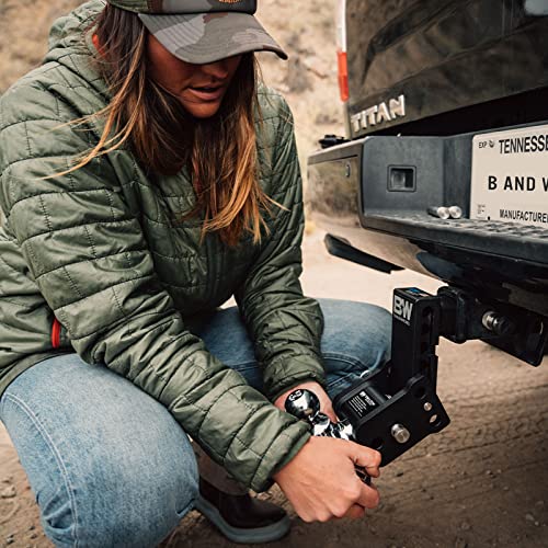 B&W Tow & Stow Adjustable Trailer Hitch 10,000 GTW