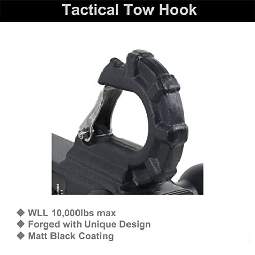 REYSUN Trailer Hitch Tri Ball Mount and Tow Hook