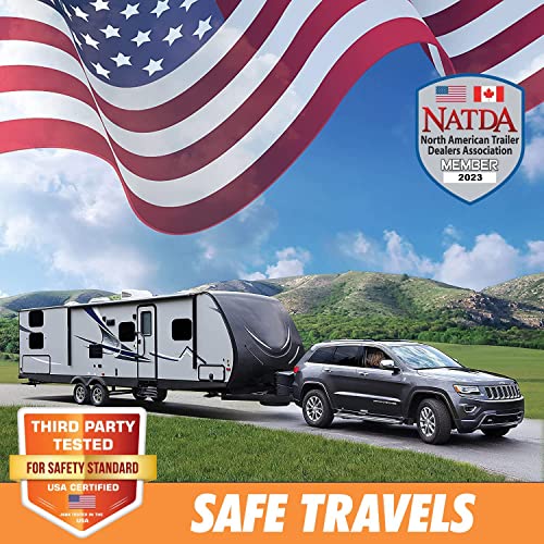 Adjustable Trailer Hitch for RV, Motorcycles & Powersports