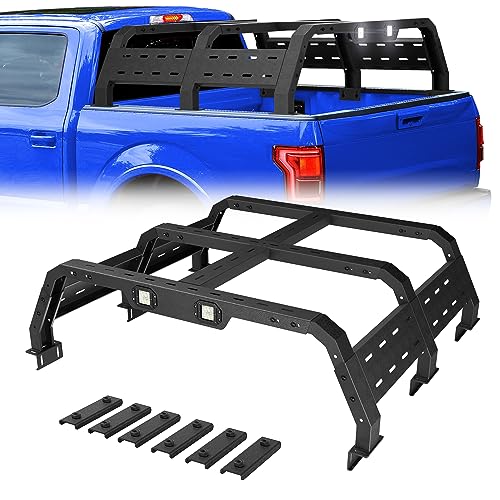 Adjustable Height Truck Bed Rack for Dodge, Silverado, F150