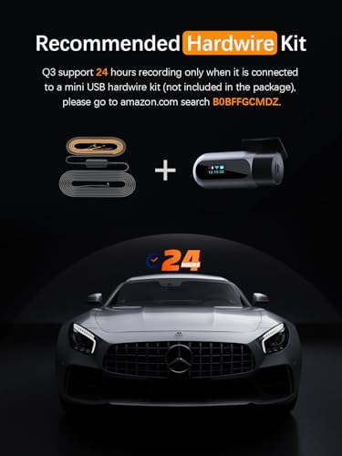 ARIFAYZ WiFi FHD 1080P Car Dash Camera Kit