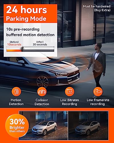 Vantrue N5 4CH WiFi 360° Dash Cam, Night Vision