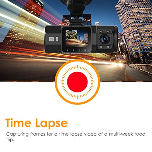 Vantrue N2 Pro Dual Dash Cam with Night Vision